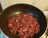 A picture of step 6 of The Most Popular Green Pepper Beef in China.