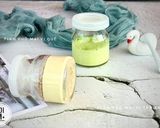 Hình bước làm 2 của món Bánh flan phô mai vị quế-trà xanh