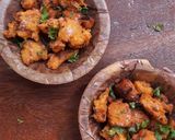 A picture of step 4 of Masoor daal fritters.