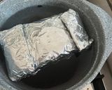 A picture of step 9 of Pastelon aka plantain lasagna.