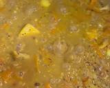 A picture of step 2 of Curry red lentils & sweet potato 🍠.