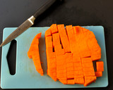 Foto del paso 1 de la receta: Canapés de anchoa con crema de calabaza y nueces
