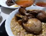 A picture of step 6 of Murgh Chanay dhaba style.