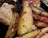 Foto del paso 6 de la receta: Pollo al chimi con papas rústicas a la plancha