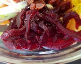 A picture of step 1 of My Spiral & Shredded Salad with A little Chorizo. 😎.