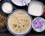 A picture of step 6 of Chicken roll paratha.