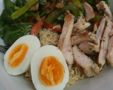 Foto del paso 4 de la receta: Fideos con pollo y verduras
