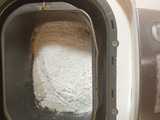Pan sin trigo en máquina