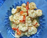 Foto langkah ke 6 dari resep Tumis udang simpel.