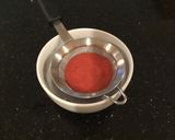 A picture of step 5 of Layered Straberry and Chocolate Mousse.