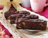 A picture of step 12 of 1-Minute Microwave Rich Oreo Brownies.