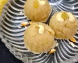 A picture of step 4 of Banana suji halwa.