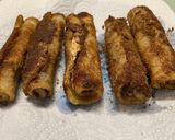 Foto del paso 4 de la receta: Rollizos de Torrijas de nocilla