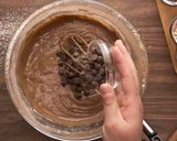 A picture of step 4 of Eggless Chocolate Cake.