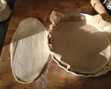 Une image de l'étape 3 de Tarte briochee pomme fruits séchés.