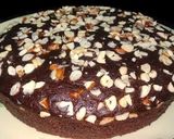 A picture of step 13 of Eggless Chocolate Cake.