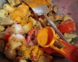নিরামিষ গাছ পাঠা রেসিপি ধাপ - 3 ছবি