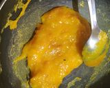 A picture of step 1 of Mango shrikhand.