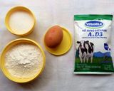 Hình bước làm 3 của món Khoai lang tẩm dừa chiên