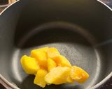 A picture of step 1 of Ginger & Mango Cheese Cake.