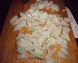Foto del paso 7 de la receta: Bifes de chorizo con guarnición de puerros y hongos al vino blanco