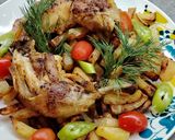 Serpenyőben vajon sült csirkecomb gluténmentesen recept fázis 4 fotója