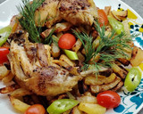 Serpenyőben vajon sült csirkecomb gluténmentesen recept fázis 4 fotója