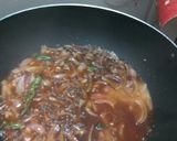 A picture of step 8 of Garlic honey chilli potato.