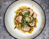 Sertés szűzpecsenye, Sült rizstészta recept fázis 6 fotója