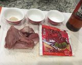 A picture of step 1 of BBQ PORK义燒豬肉.
