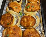 A picture of step 3 of French Dip biscuits.