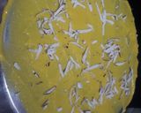 A picture of step 5 of Khandvi.