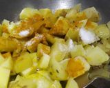 आलू पनीर की सब्जी (aloo paneer ki sabzi recipe in Hindi) रेसिपी चरण 3 फोटो