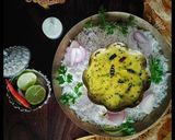 A picture of step 5 of Nawabi Dal/ Sultani Dal.