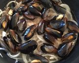 A picture of step 2 of California Farm Mussel Salad.