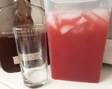 A picture of step 2 of Raspberry Bourbon Lemonade.