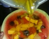 A picture of step 5 of Water Melon Jello Fruit Salad #AuthorMarathon.