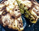 عکس مرحله 4 از دستور 🥮کیک صبحانه دورنگ🍫