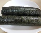 รูปขั้นตอนการทำที่ 2 ของ ซูชิโรลแซลมอน