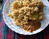 A picture of step 12 of Pilau.