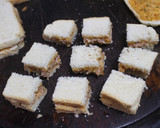 Foto del paso 5 de la receta: Cuadraditos de pan de molde con atún y jamón salado