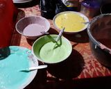 Foto langkah ke 4 dari resep Rainbow cake.