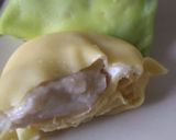 Foto langkah ke 7 dari resep Pancake durian tiga warna.