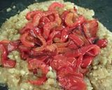 Foto del paso 4 de la receta Berenjena rellena y tomates asados con patatas, comida especial para celíacos veganos