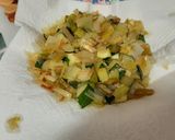 Foto del paso 2 de la receta Bocaditos de rape con verduras