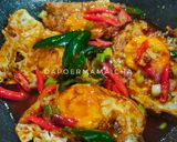 Foto langkah ke 3 dari resep Telor Ceplok Saus Tiram.