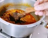A picture of step 5 of 3 spice Arvi Gosht Recipe.