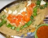 A picture of step 4 of Noodles stuffed oats wraps.