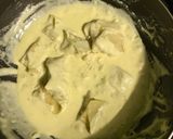 รูปขั้นตอนการทำที่ 6 ของ Milky mushroom tortellini with mushroom sauce
