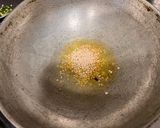 A picture of step 1 of Suji Upma.